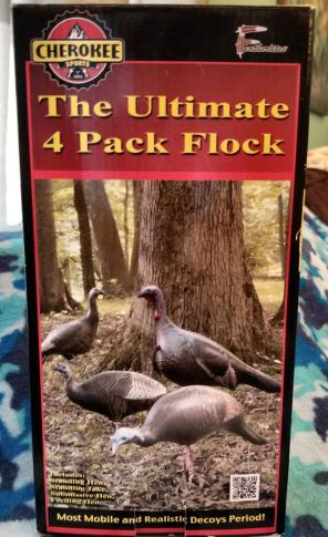 Cherokee-The Ultimate 4 pk flock turkeys
