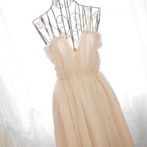 Creme Colored Dress
