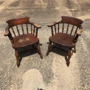 Vintage Captain Chairs (2)