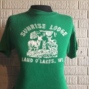 Vintage Land O Lakes Wisconsin Shirt