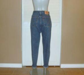 Levis 550 Dark High Waist Mom Jeans