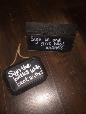 2 Erasable Chalk Boards