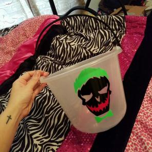 Suicide Squad Joker Custom Bucket