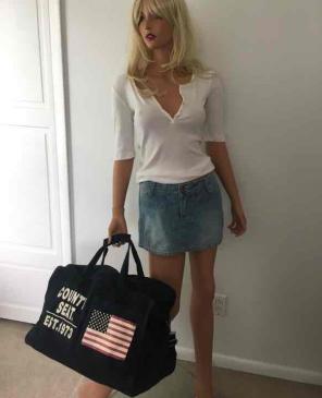 Vintage 90s County Seat Jeans USA Duffel