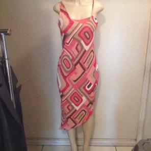 Asymmetrical Vintage Dress