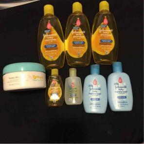 Johnson's Baby Soap and Lotion