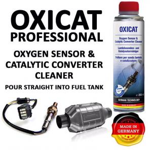 Catylatic converter oxygen sensor cleane