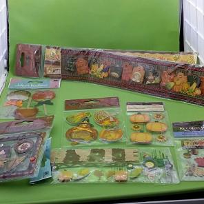 Fall stickers and borders