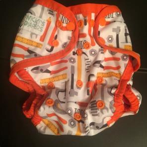 Nickis Diapers Toolin Around Cover