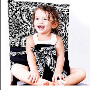 Tie Chair Portable High Chair Baby Seat
