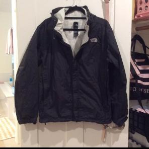 Black Windbreaker Jacket North Face