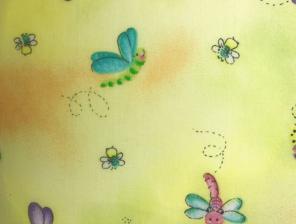 Butterflies, Lady Bugs, Bees Fabric Set