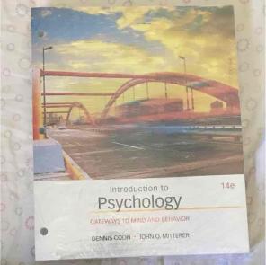 Introduction to Psychology 14e Textbook