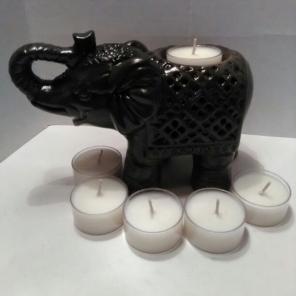 Elephant Tealight Candle Set