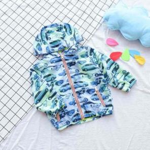 Boys jacket with windproof function4-5T