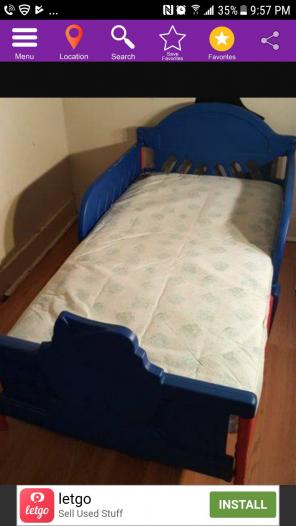 Toddler Bed Frame Paw Patrol 3D Boys Bed