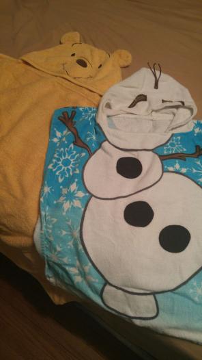 Bath towels for toddlers