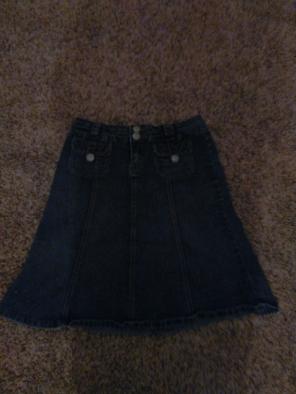 Jean skirt