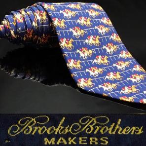 Brooks Brothers Makers USA Horse Tie