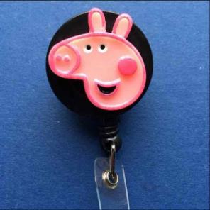 Peppa Pig ID Badge Holder Nurse RN MD MA