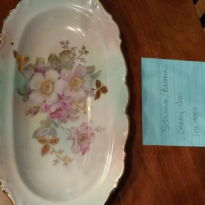 Antique Schuman porcelain dish