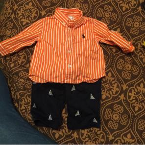 Baby Polo Outfit 3months