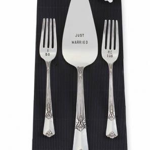 Wedding Cake Silverware
