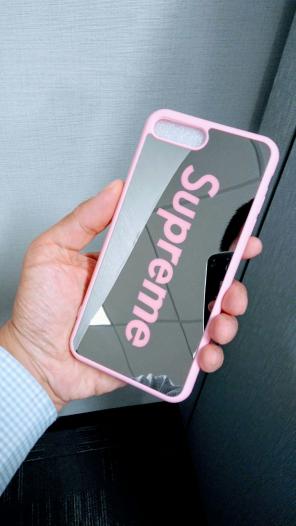 Pink Supreme case iPhone 6 Plus/6s Plus