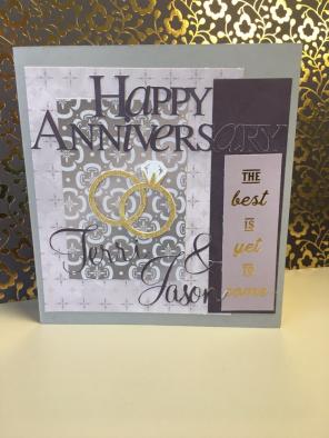 Custom Anniversary Card