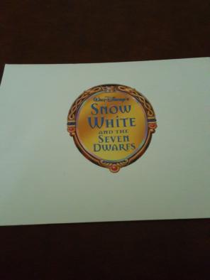 Snow White and the 7 dwarfs lithographs