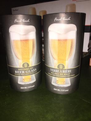 2X Final Touch Double Walled Beer Glass