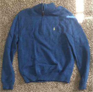 Ralph Lauren quarter zip sweater