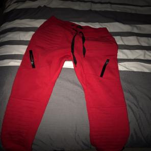 Red Joggers