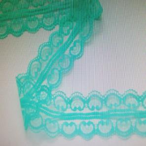 Nwt green bilateral lace