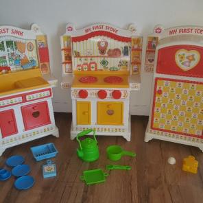 Vintage Romper Room Kitchen Set
