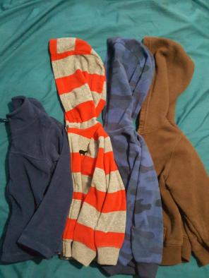 Zip up sweatshirt lot (24 months)