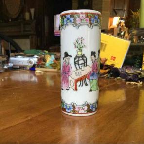 Ceramic Authentic Japanese mini vase