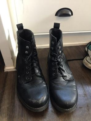leather boots