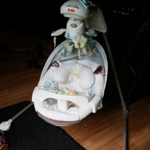 Fisher price baby cradle swing