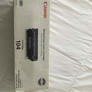 Canon monochrome laser cartridge 104