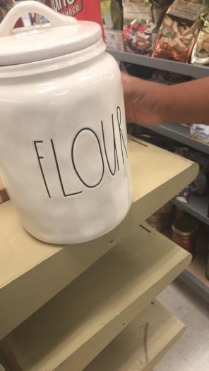 Rae Dunn Flour Canister