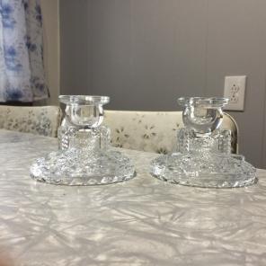 Anchor Hocking Candle Sticks
