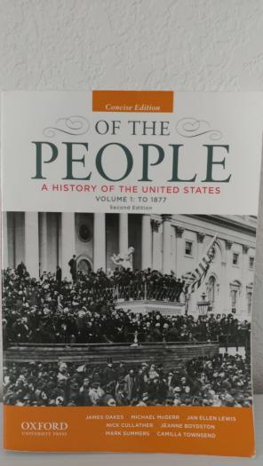 Of the People A History of the US Vol 1