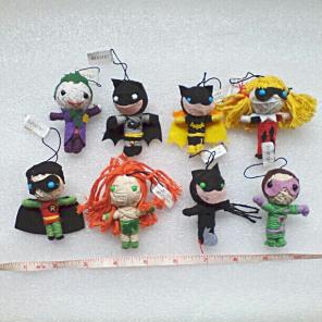 DC Comics String Dolls Lot
