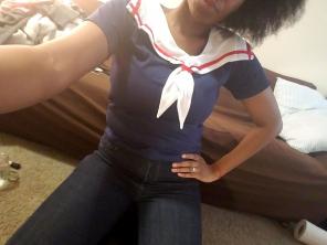 Vintage Wye Oaks 70's Sailor Top