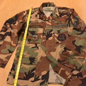 U.S. AIR FORCE SHIRT JACKET With EMBLEMS