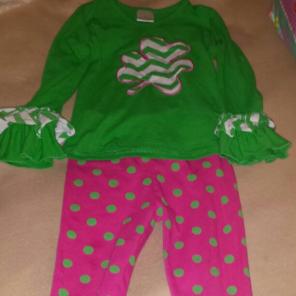 St pattys day boutique outfit