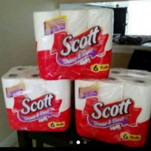 Scott paper towels