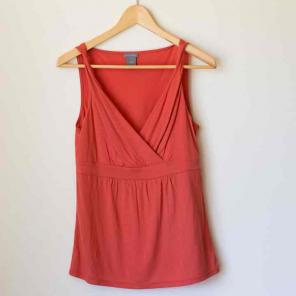 ANN TAYLOR - Women's Size S Coral Tank