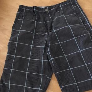 Young Men's Plaid Vans Shorts